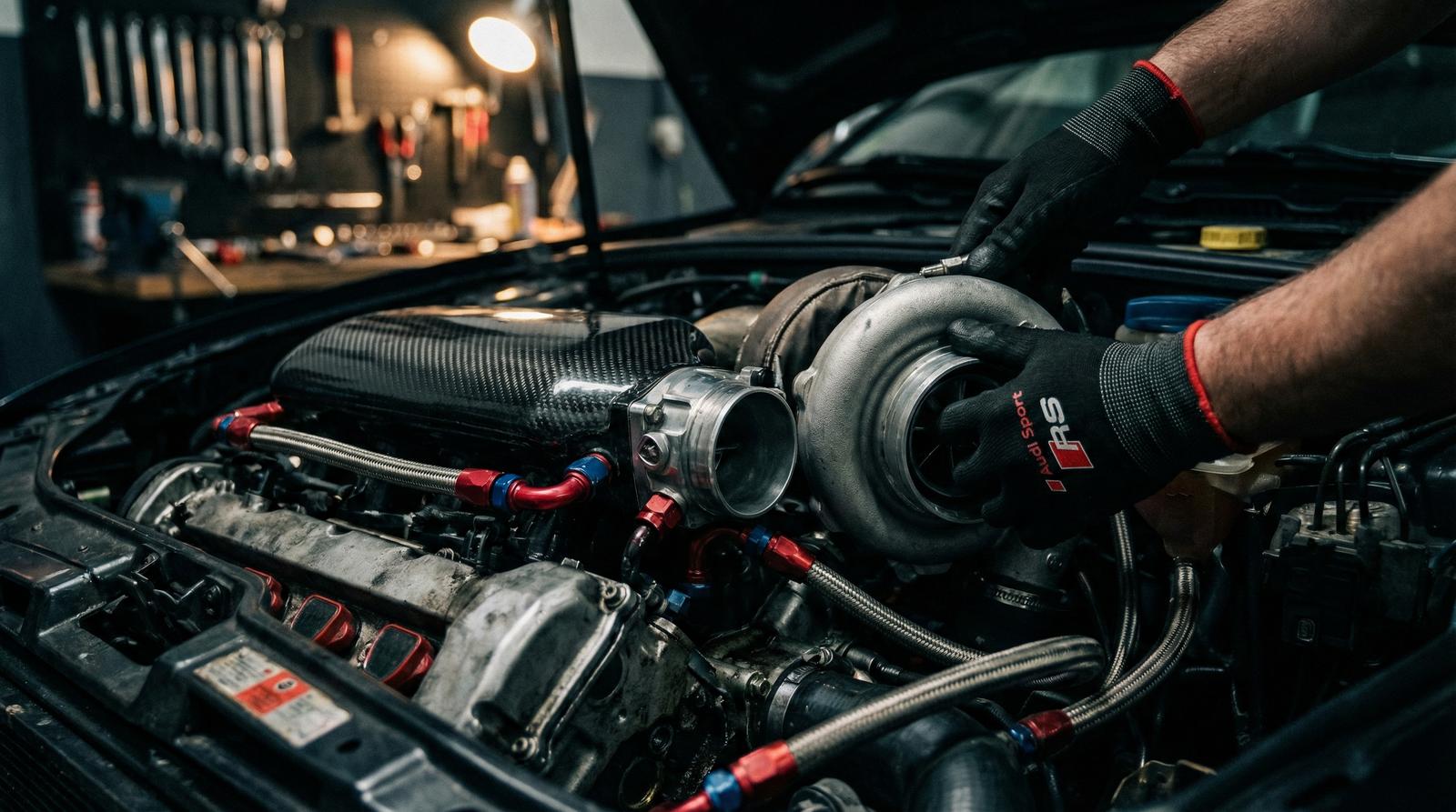 户外露出发动机改装视频