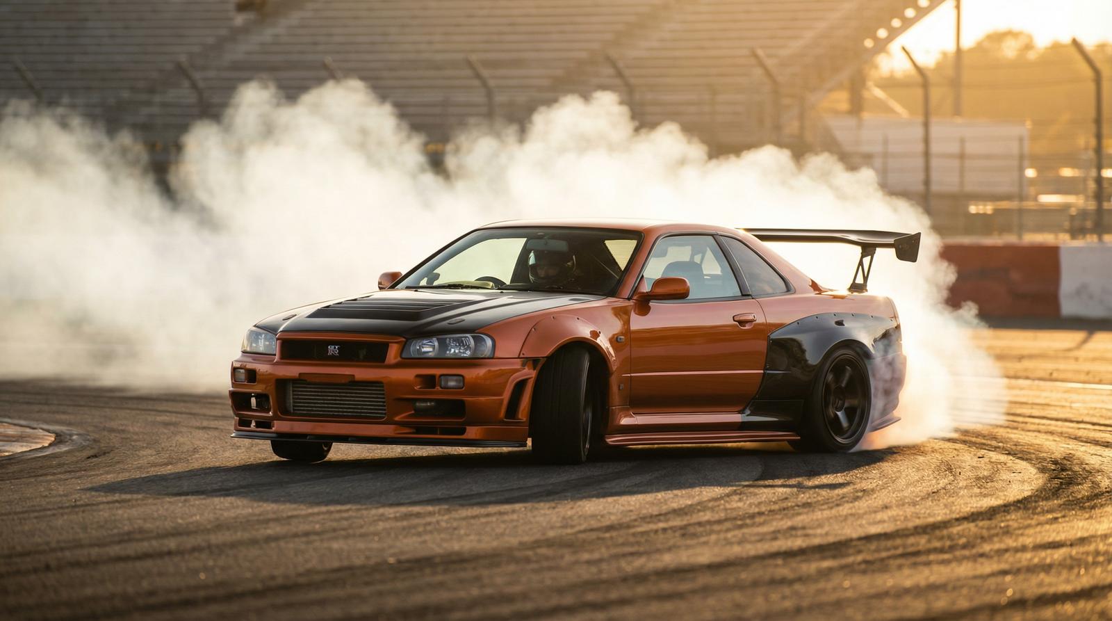 户外露出漂移改装视频